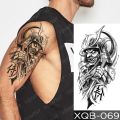 Waterproof Temporary Tattoo Sticker Mechanical Robot Gear Flash Tattoos 3D Bionic Electricity Body Art Arm Tatoo Women Men.