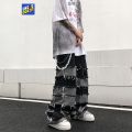 Tassel Pants Men's Fashion Brand Pendant Wide Leg Hip Hop Lazy Wind Jeans Couple's Pants Loose Jeans Men. 