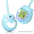 Coodio Silicone Case Lanyard Protection Cover Compatible For Tamagotchi Pix Virtual Pet Game Machine Accessories.