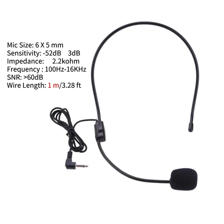 Portable%20Wireless%20FM%20Mic%20Head-Mounted%20Microphone%20with%20Receiver%20Professional%20Little%20Bee%20Teacher%20Speaker%20Gaming%20Audio%20Amplifiers%20-%20Image%207