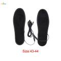 Foot Warmer USB Women Men Soft Heated Insoles for Biking Ice Fishing Camping 43 To 44. 