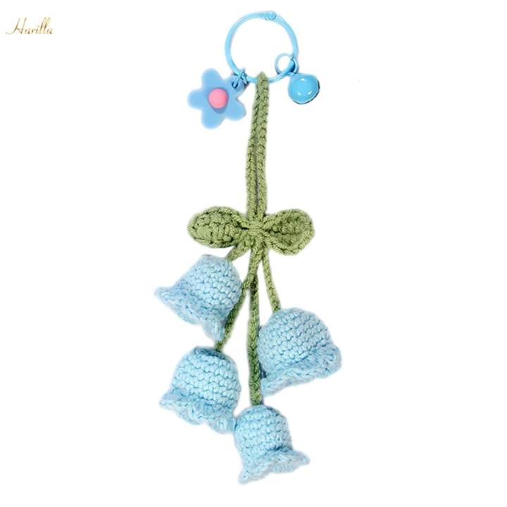 Crochet%20Flower%20Keychain%20Birthday%20Gift%20Knitted%20Orchid%20Bell%20Flower%20Pendant%20-%20Image%203