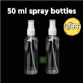 Plastic Spray Bottle 50 ml 2 piece. 