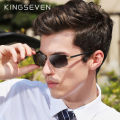 KINGSEVEN Brand Design Sunglasses Men Driving Square Frame Sun Glasses Male Classic Unisex Goggles Eyewear Gafas.