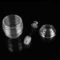 265ml Honey Pot Set Transparent Jam Jar with Dripper Stick and Lid for Family SG.