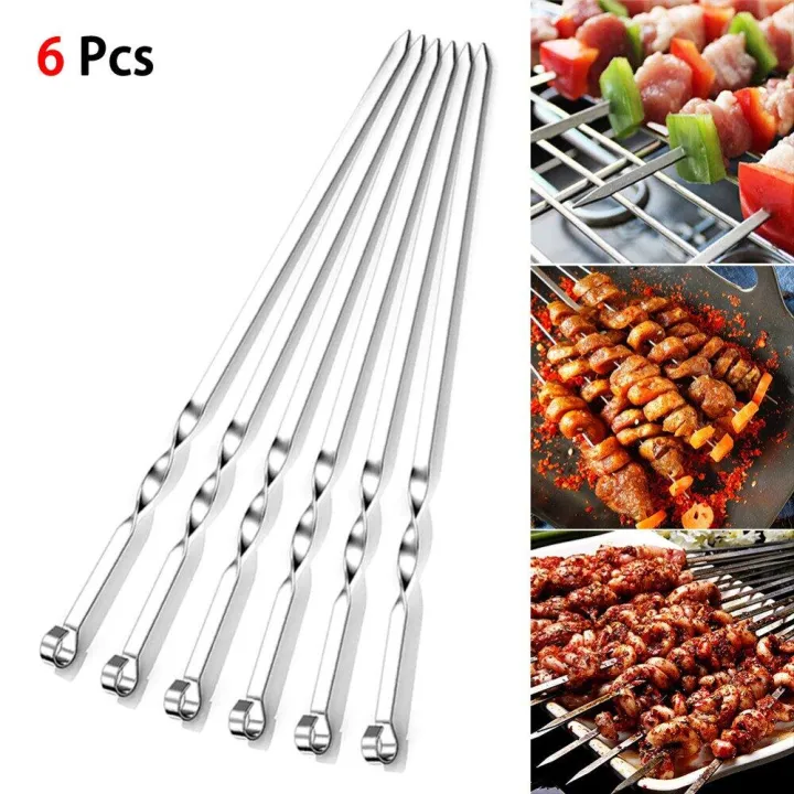 6pcs/set%20Reusable%20Barbecue%20Skewers%20Stainless%20Steel%20Skewer%20Stick%20Flat%20BBQ%20Needle%20Accessories%20Long%20Grill%20Set%20Wide%20Tool%20(40cm)(50cm)%20-%20Image%204