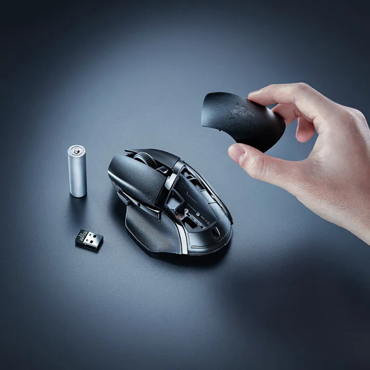 Razer%20New%20Original%20Basilisk%20V3%20X%20HyperSpeed%20Wireless%20Gaming%20Mouse%20Mechanical%20Switches%20Gen-2-5G%20Advanced%2018K%20Optical%20Sensor%20-%20Image%204