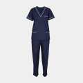 Cotton Medical Scrub Top and Pant – Lightweight and Durable Professional Set. 