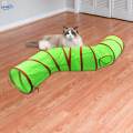 Cat Tube Tunnel Durable Collapsible Play Tunnel Dogs for Game Hamster Kitten. 