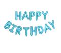 Foil  Birthday Banner - Sky Blue. 