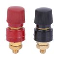 2Pcs Terminal Binding Post, 555 Type Brass Pillar Terminal Block 200A. 