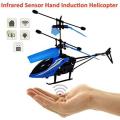 Kids Aircraft Helicopterwith Hand Sensor - Helicopter Remote Control. 
