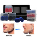 2pcs Silicone Jaw Line Exerciser Ball Detachable Jaw Line Trainer Face Facial Muscle Trainer JawLine Chew Ball Training Supplies SnowWhite. 