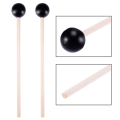 2 Pairs of Rubber Drumsticks Percussion Xylophone/Marimba Mallets Hammer SCK-3 Rubber Head. 