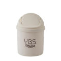 Mini Desktop Bin Shake Lid Type Waste Can Tube With Cover Bedroom Trash Can Garbage Can Storage Box Home Desk Dustbin Unique. 