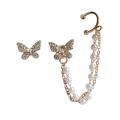 Women Earrings Set Butterfly Shape Individual Stud Earrings. 