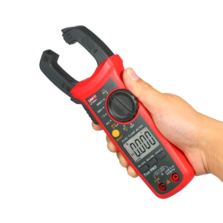 KOGEEK%20UT204+%206000%20Counts%20Digital%20Clamp%20Meter%20True%20RMS%20Multimeter%20Clamp%20Ammeter%20Voltage%20Meter%20NCV%20Test%20Universal%20Meter%20Tester%20AC/DC%20Current%20Clamp%20Tester%20-%20Image%203