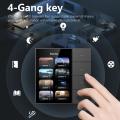 Tuya Zigbee 3.5 Inch Smart Wall Switch Touch Screen 4 Groups Switch 8-way Scene Radar Sensor Dimming Switch Curtain Smart Home.