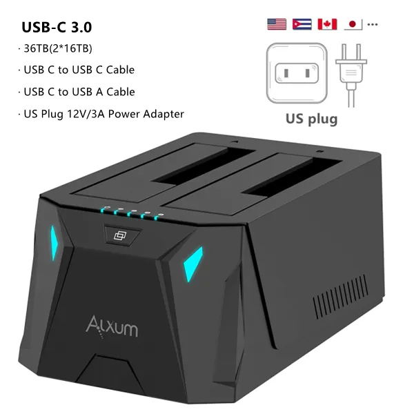Alxum%20Dual%20Bay%20SSD%20Hard%20Drive%20Docking%20Station%20USB%20C%20to%20SATA%20HDD%20Docking%20Station%20for%202.5/3.5%20inch%20Hard%20Drive%20Dock%20Offline%20Clone%20-%20Image%204