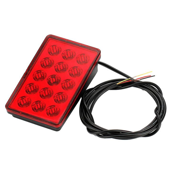 Luce Freno Posteriore LED Stile F1 - 15 LED, Lampeggiante, Universale Per Auto, Rosso - Foto 13