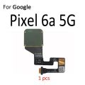 Touch ID Fingerprint Sensor Scanner Connector Flex Cable Parts For Google Pixel 4a 5 5a 6 7 Pro 6a Home Return Button Key. 