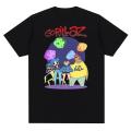 Music Band Gorillazs Punk Rock Print T Shirt 90s Casual Fashion Short Sleeve Plus Size T Shirt Unisex.