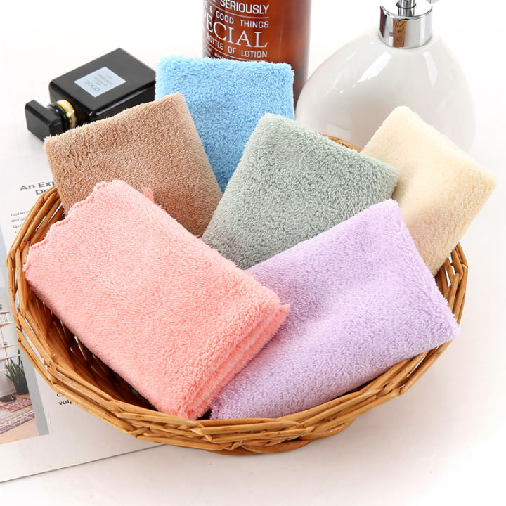 A6L10%20strip%20pack%20of%20high-density%20coral%20fleece%20square%20towel%20children's%20face%20towel%20small%20towel%20soft%20and%20comfortable%20cleaning%20towel%20logo%20-%20Image%204
