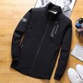 New Stylish  Black Bonded Jacket For Men - Jacket. 