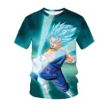 Anime Dragon Ball Son Goku 3D Print Kids T Shirt Summer Fashion Casual T-shirt Boy Girl Unisex Children's Clothing Tshirt Tops. 