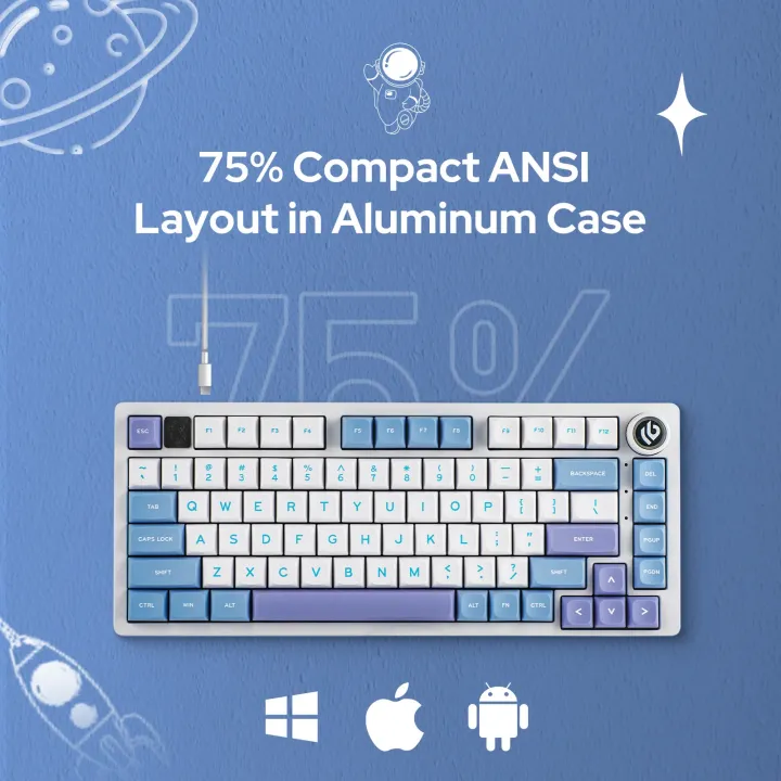 LEOBOG%20HI75%20Metal%20Base%20Keyboard%20Gasket%20Structure%20Mechanical%20Gaming%20Keyboard%20RGB%20Backlit%20Hot%20Swap%20HIFI%20Sound%20with%20PBT%20Keycaps%20-%20Image%202