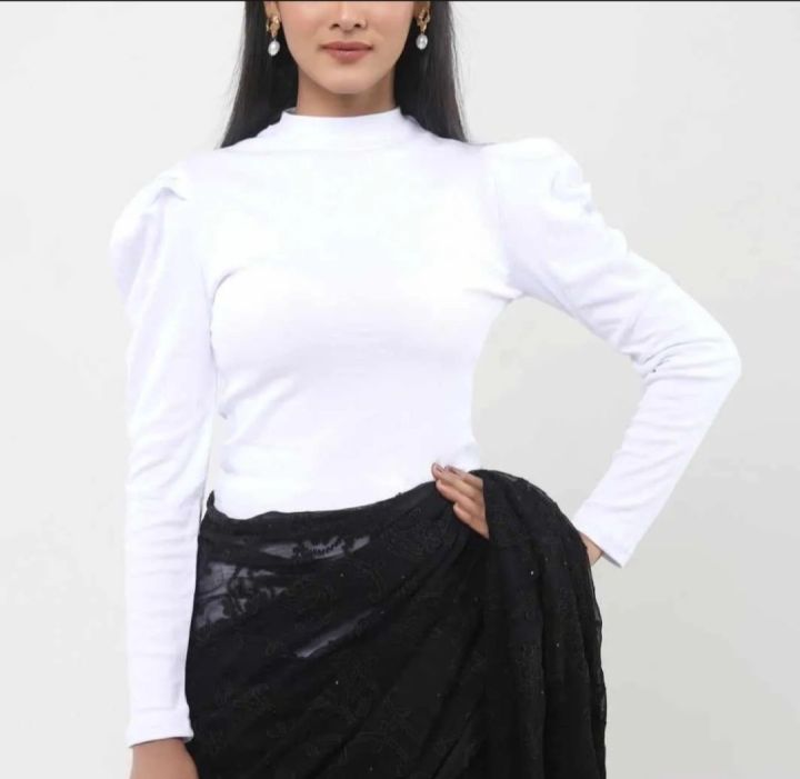 Fashionable%20Cotton%20Full%20Hata%20Crop%20Top%20Blouse%20for%20Women%20-%20Image%202