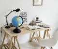 25 cm Blue Ocean World Globe Map With Swivel Stand Geography Educational Toy Gift. 