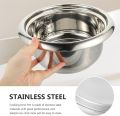 Stainless Steel Rice Cooker Inner Cooking Pot/Rice Cooker Replacement Pot/Rice Cooking Insert Inner Cooking Pot Liner Kitchen Supply - Silver. 