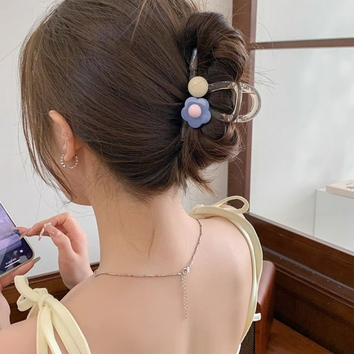 Fashion%20Simple%20Woman%20Acrylic%20Flowers%20Color%20Blocking%20Design%20Hair%20Claw%20Clips%20Girl%20Sweet%20Fresh%20Shark%20Clips%20Jelly%20Color%20Hairpins%20Hair%20Accessoires%20-%20Image%202