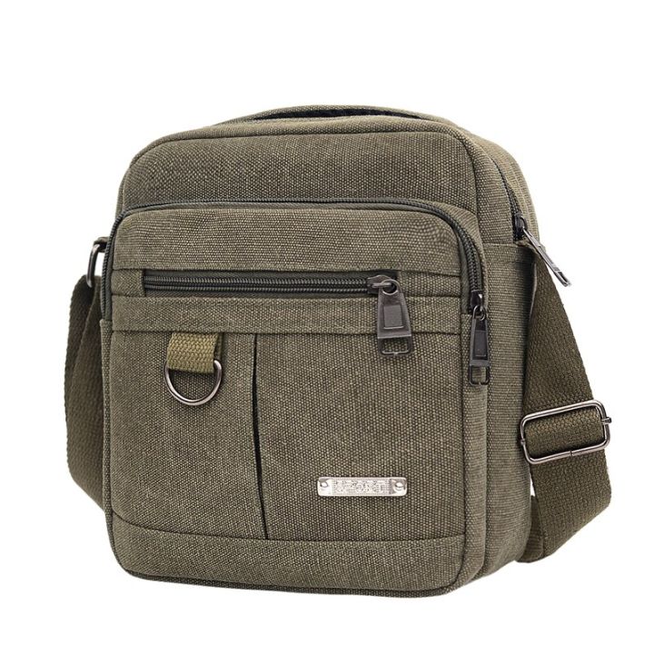 Men's Fashion Travel Bag Messenger Shoulder Bag Canvas Classic Leisure Multifunctional Messenger Bag Сумочка Мужская