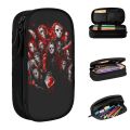 Jason Voorhees (Many Faces Of) Horror Movie Pencil Cases Pencilcases Pen Box Large Storage Bags School Supplies Stationery. 