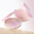New Two-color Multi-purpose Pressure Powder Brightens High Gloss Makeup Setting Pressure Powder Dry Wet Lasting Powder Blusher. 