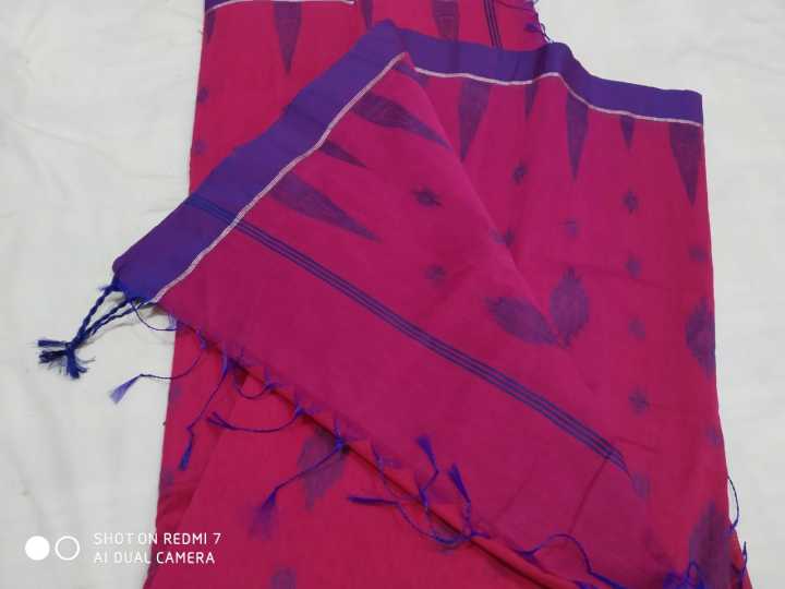 Fashionable%20Multicolor%20Half%20Silk%20Monipuri%20Saree%20(%E0%A6%AE%E0%A6%A8%E0%A6%BF%E0%A6%AA%E0%A7%81%E0%A6%B0%E0%A7%80%20%E0%A6%B6%E0%A6%BE%E0%A7%9C%E0%A7%80)%20For%20Women%20With%20Blouse%20Piece%20-%20Image%203