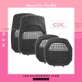 Car Floor Mat 4 Pieces Heavy Duty Rubber PVC.