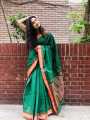 Cotton Saree with Running Blouse Piece - Multicolor-Comfortable for Any Weather and Occasion- Perfect for Women..