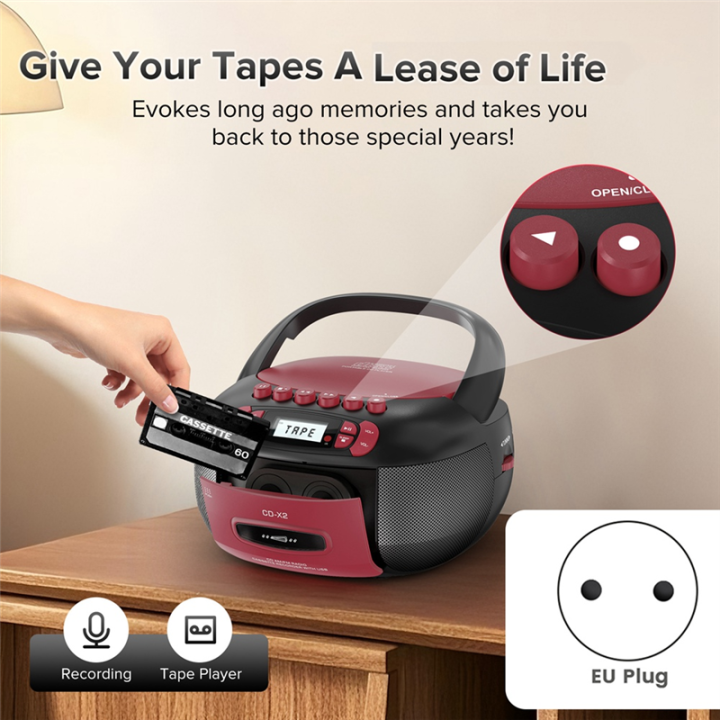 Portable%20CD%20Player%20Cassette%20CD%20Player%20AM%20FM%20Radio%20Bluetooth%20Speakers%20AUX%20USB%20MP3%20Plays%20with%20Remote%20Control%20EU%20Plug%20-%20Image%202