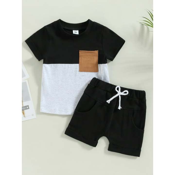 Baby%20Boy%20and%20girls%20Short%20Sleeve%20T-shirt%20Tee%20Shorts%202%20Pcs%20Outfits%20Set%20used%20children%20baby%20comfortable%20T-shirt%20and%20pant%20baby%20toddler%20kids%20beautiful%20design%20-%20Image%203