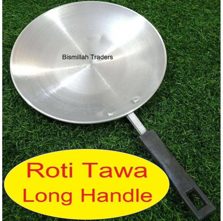 25 cm aluminiam Roti Tawa with long handle