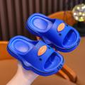 Summer Aged 2-10 Children Slippers Kids Cartoon Duckling Beach Sandal Boys Girls Flip Flops Soft Non-Slip Bathroom Home Shoes. 