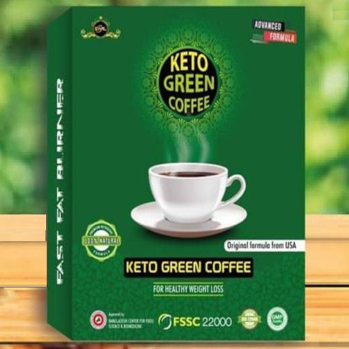 Weight Loss Slimming Keto Green coffee with Ganoderma for Women and Men The Best Fat Burner and The Natural Appetite suppressant and Increase Satiety