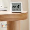 XIAOMI  Mijia Smart Bluetooth Thermometer 3 LCD Digital Hygrometer Electric Wireless Temperature and Humidity 3 Mi Home APP. 