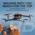 Brushless Motor Drone Three-Axis Flow Positioning Brushless Motot Folding 4k Dual Camera Four-Sided Obstacle Avoidance Drones Black df. 