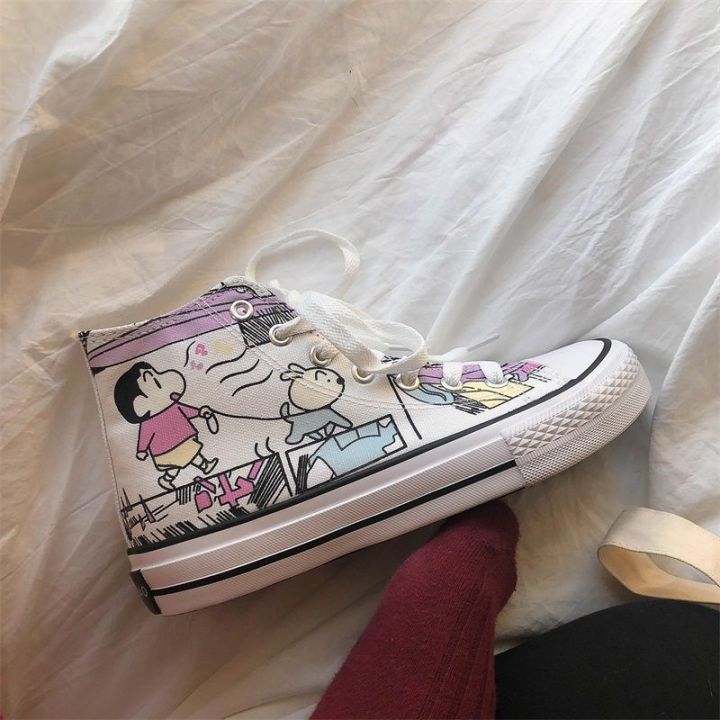 Women's%20UV%20Color-Changing%20Canvas%20Shoes%20Spring2022New%20Trendy%20Korean%20Style%20High-Top%20Net%20Red%20Plate%20Shoes%20Trendy%20Crayon%20Xiaoxin%20-%20Image%205