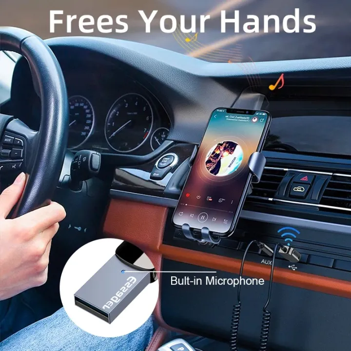 Essager%20Wireless%20Essager%205.0%20Receiver%20Adapter%20Car%20Speaker%203.5mm%20Jack%20Aux%20Audio%20Music%20Dongle%20for%20Car%20Bluetooth%20Transmitter%20-%20Image%202