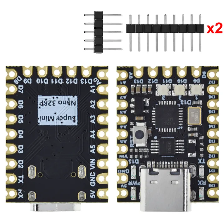 NANO V3.0 / Nano SuperMini Type-C Development Board Atmega328p Chip Ch340 Serial Port For Arduino
